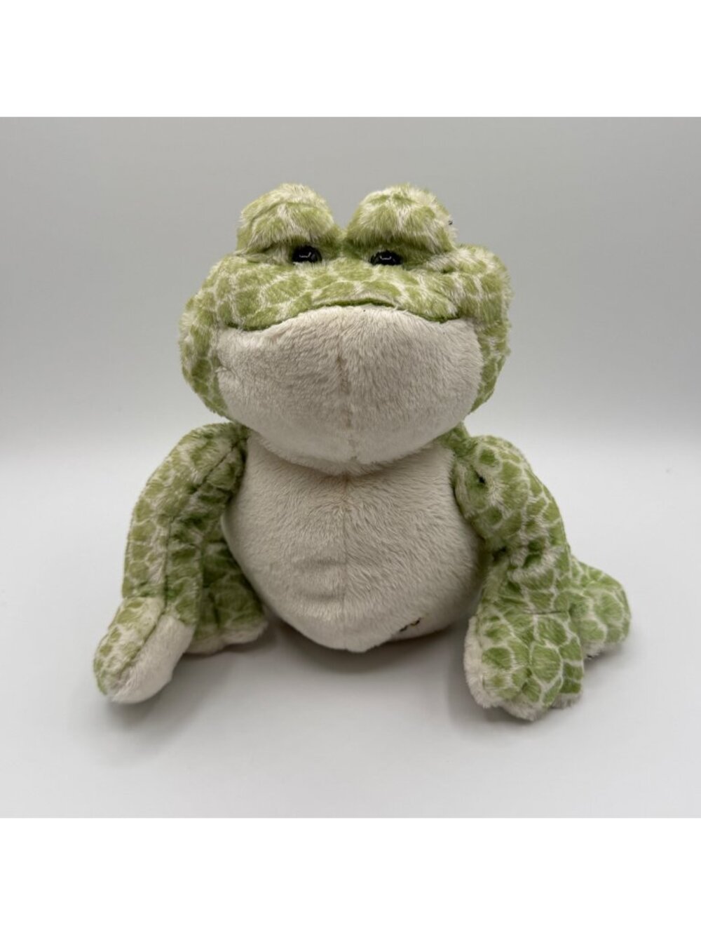 Ganz Webkinz Green Frog 7” Stuffed Plush Animal NO CODE